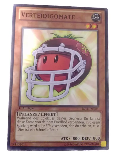 Konami Yu-Gi-Oh! Sammelkarte Verteidigomate JOTL-DE003