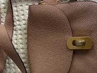 Coccinelle Damen Umhängetasche Leder Rosa Elegant Schultertasche 3