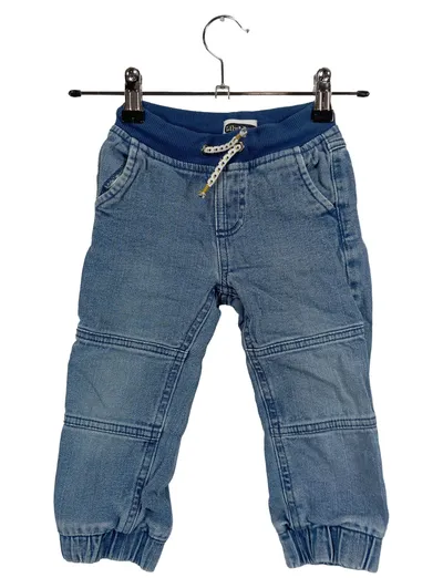 LILY & DAN Kinder Jeans Hose Gr. 92 Blau Casual Regular Fit Jogger-Stil