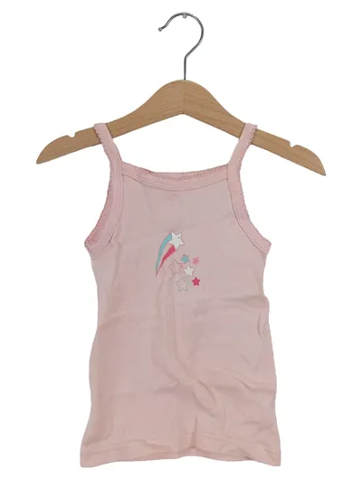 Alive Mädchen Top Shirt Sterne Rosa Gr. 104 Baumwolle