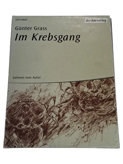 Günter Grass Im Krebsgang Hörbuch 6 MC Kassetten gelesen vom Autor