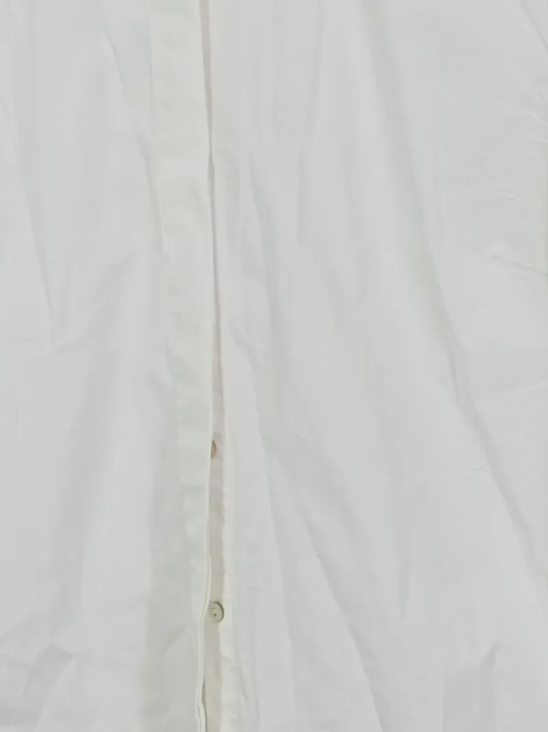 CULTURE Damen Hemdbluse Gr. 36/S Weiß Casual Baumwolle Elasthan 4