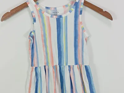 Carter's Mädchen Sommerkleid gestreift Gr. 5 lat / 110