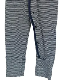 Feetje Baby Strampler Jungen Schlafanzug Gr. 74 Blau Gestreift Baumwolle 4