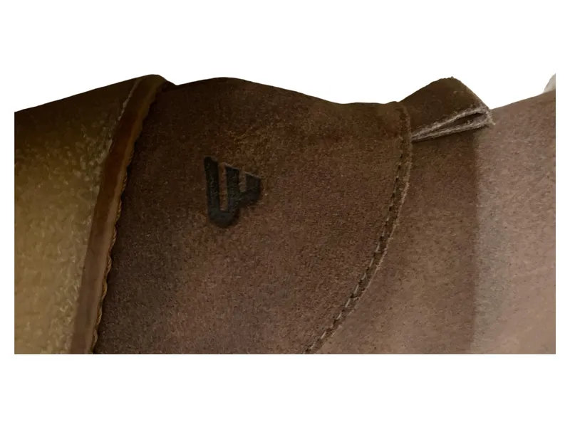 Bullboxer Damen Stiefeletten Keilabsatz Beige Gr. 40 Casual 4