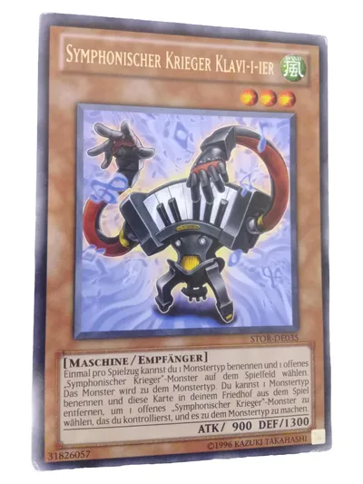 Konami Yu-Gi-Oh! Sammelkarte Symphonischer Krieger Klavi-i-ier TCG