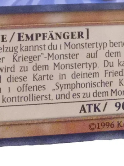 Konami Yu-Gi-Oh! Sammelkarte Symphonischer Krieger Klavi-i-ier TCG