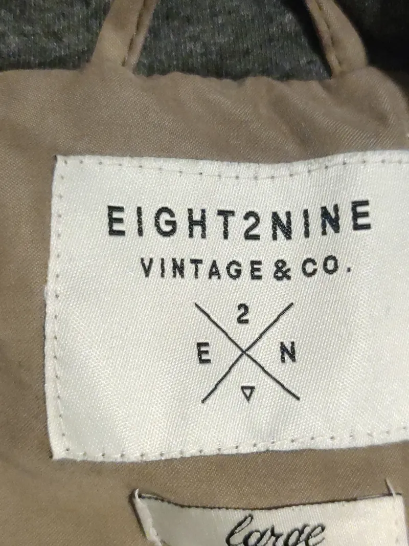 EIGHT2NINE Herren Steppjacke Gr. E Beige Outdoor Winterjacke 7