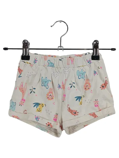 Dopodopo Baby Mädchen Shorts Gr. 86 Baumwolle Tiermotiv Mehrfarbig Casual