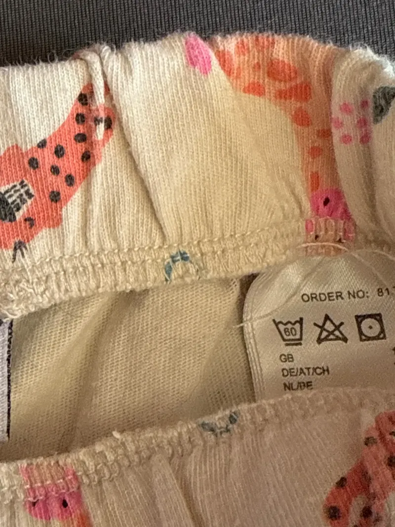 Dopodopo Baby Mädchen Shorts Gr. 86 Baumwolle Tiermotiv Mehrfarbig Casual 4