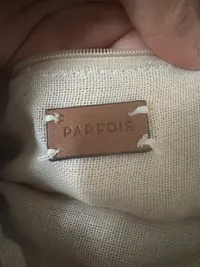 Parfois Umhängetasche Häkeltasche Bohemian Beige Leinen Damen Crossbody 7