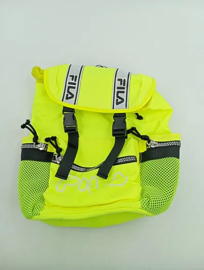 Fila Rucksack Neon Gelb Sportlich Freizeit Backpack