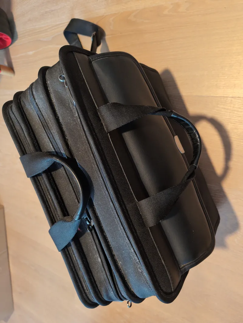 DICOTA Aktentasche Business Schwarz Herren Laptoptasche mehrere Fächer 3