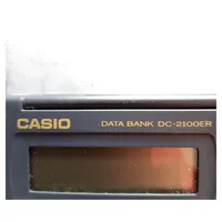 Casio DC-2100ER Kartenlesegerät Organizer Data Bank Taschenrechner Blau 5