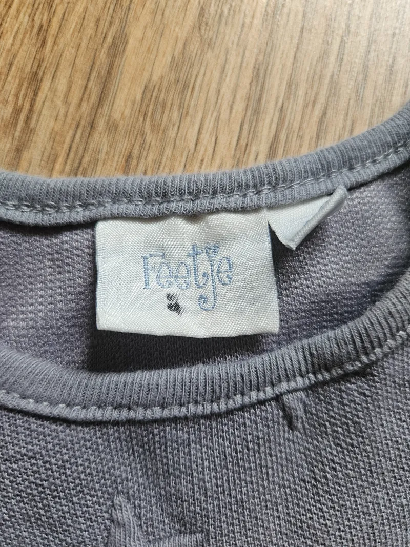 Feetje Baby Body Strampler Grau Sterne Gr. 62 5