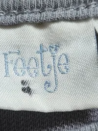 Feetje Baby Body Strampler Grau Sterne Gr. 62 6