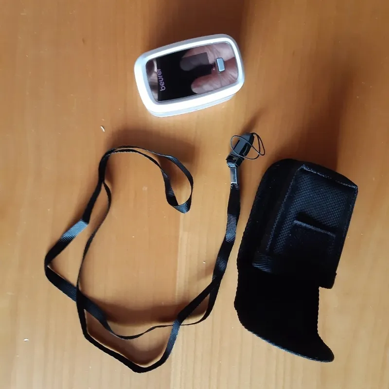 Beurer Herzfrequenzmesser Pulsoximeter Sauerstoffsättigung Weiß 5
