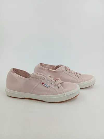 Superga Damen Sneaker low Gr. 41 Rosa Casual Freizeitschuh