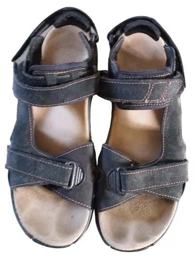 LOWA Outdoorsandalen Herren Sandalen Gr. 44.5 Schwarz Trekking