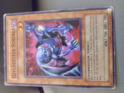 Konami Yu-Gi-Oh! Sammelkarte Geflügelter Scherge TCG Trading Card Mehrfarbig