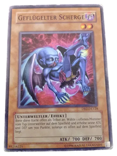 Konami Yu-Gi-Oh! Sammelkarte Geflügelter Scherge TCG Trading Card Mehrfarbig