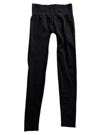 Calzedonia Damen Leggings Sportlich Uni Schwarz Gr. S 36 2