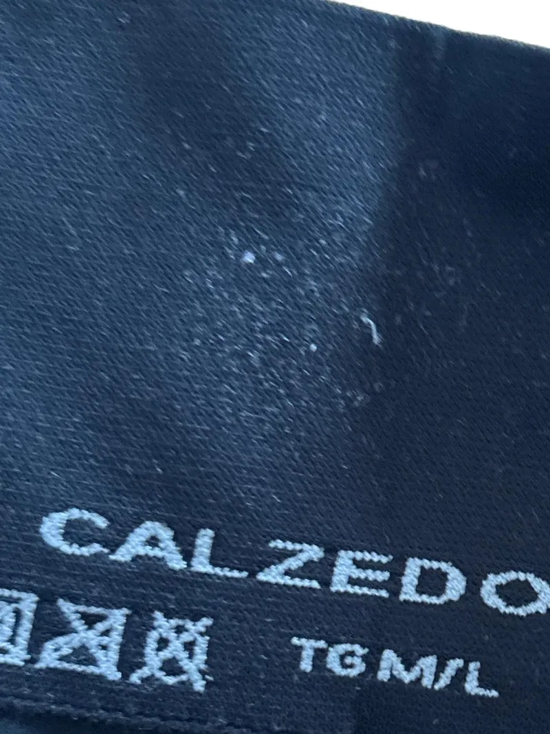 Calzedonia Damen Leggings Sportlich Uni Schwarz Gr. S 36 4