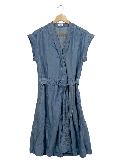 CLOSED Damen Jeanskleid Gr. 36 S Blau Casual Lyocell Midikleid