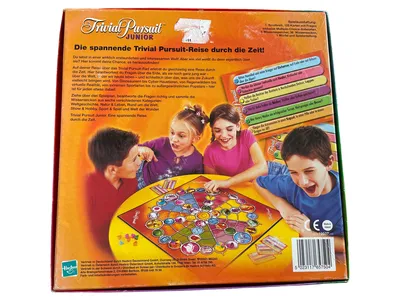 Hasbro Trivial Pursuit Junior Quizspiel Brettspiel Kinder Allgemeinwissen 8-12