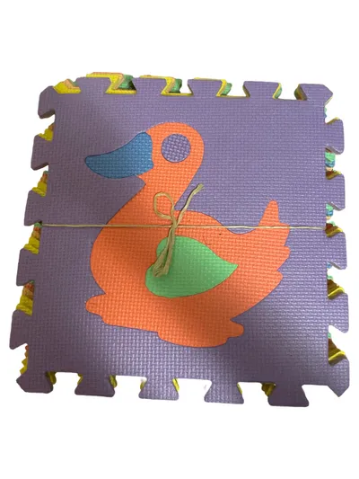 Puzzlematte Kinder Schaumstoff Tiermotive Ente Pinguin Spielmatte Lernspielzeug