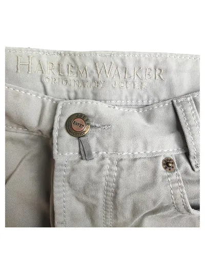Harlem Walker Herren Jeans Regular Fit Grau W32 L32 Hose Baumwolle