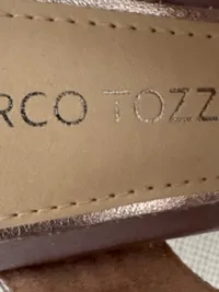 MARCO TOZZI Damen Sandalen Pink Gr. 38 Elegant Blockabsatz Riemchensandalen 5