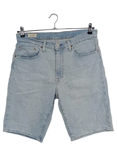Levi's Herren Jeans Shorts Gr. 32 Blau Casual