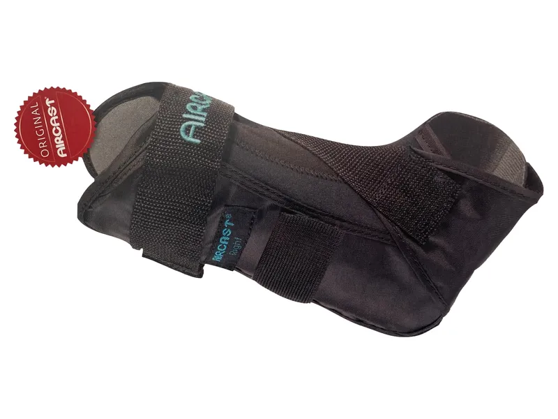 Aircast Airgo Sprunggelenkbandage M Schwarz Fußgelenk Stabilisator 1