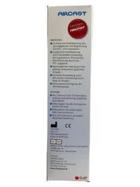 Aircast Airgo Sprunggelenkbandage M Schwarz Fußgelenk Stabilisator 4