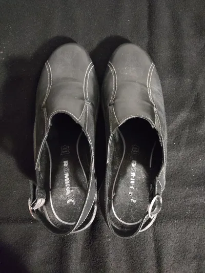 Romika Damen Sandalen Gr. 40 Schwarz Komfortabel Slingback