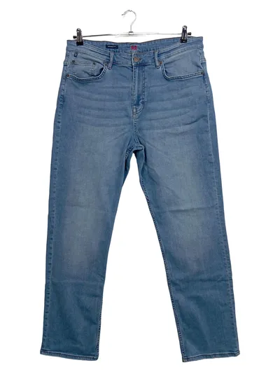 CREW CLOTHING COMPANY Herren Jeans Straight Leg W38/54 Blau Casual