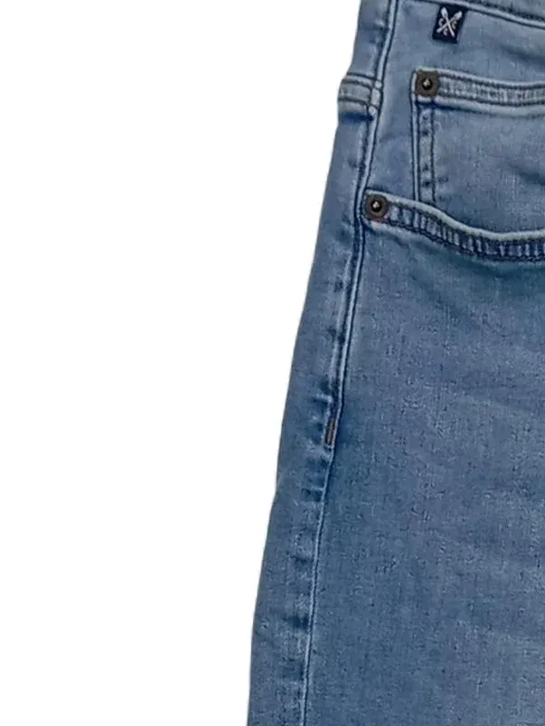 CREW CLOTHING COMPANY Herren Jeans Straight Leg W38/54 Blau Casual 5