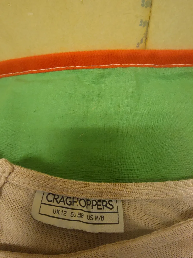 Craghoppers Damen Langarmshirt Gr. 38 M Rosa Casual Polyester 4