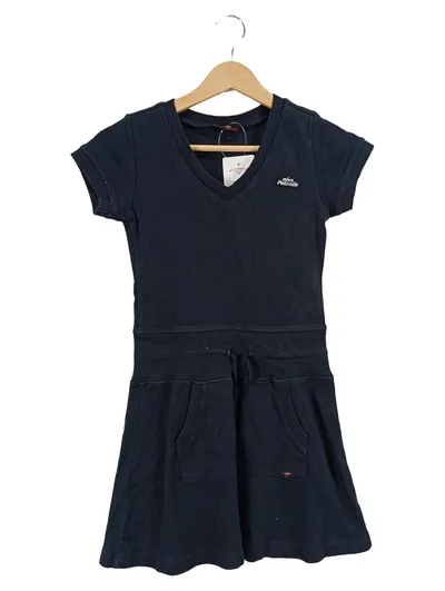 Miss Petrolio Kinder Freizeitkleid Gr. 152 Blau Casual Baumwolle