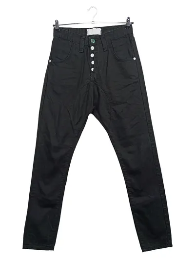 Humör Herren Jeans Straight Leg W30 Schwarz Casual