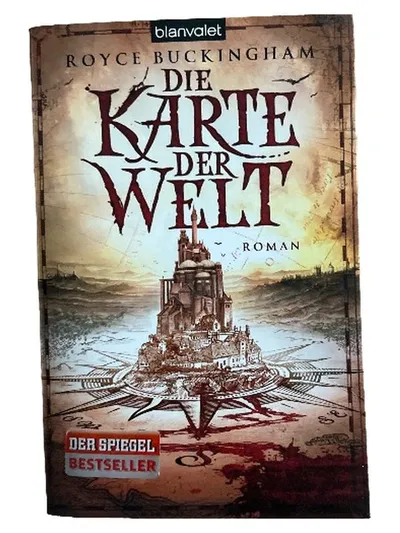 Die Karte der Welt Royce Buckingham Roman Blanvalet Fantasy Bestseller Buch