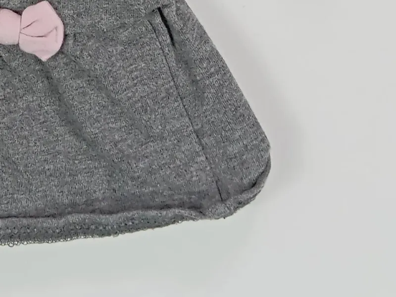 Feetje Baby Body Mädchen Gr. 62 Grau Langarm Schriftzug Schleife 4