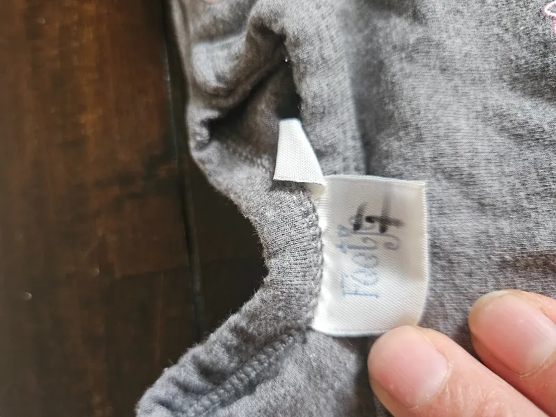 Feetje Baby Body Mädchen Gr. 62 Grau Langarm Schriftzug Schleife 6