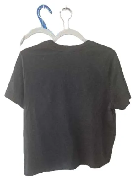 Calvin Klein Damen T-Shirt Schwarz Logo-Print Gr. M Baumwolle Basic 2