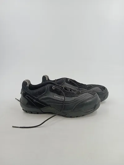 Lavoro Damen Schnürschuhe Gr. 36 Schwarz Casual Halbschuhe Freizeit
