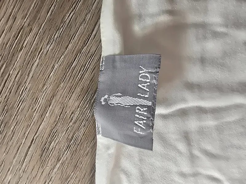 FAIR LADY Damen T-Shirt Kurzarm Weiß Florales Muster Gr. 38/M Basic 3