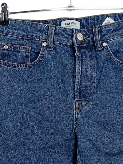 ONLY & SONS Herren Jeans Regular Fit Blau W29 L30 Baumwolle