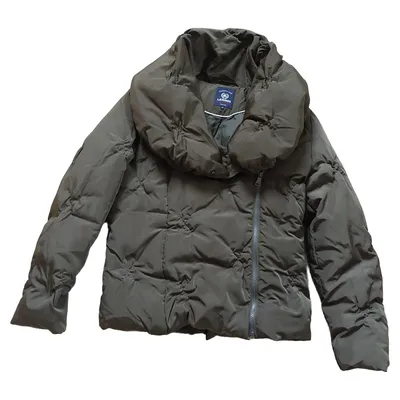LERROS Steppjacke Damen Gr. 40 L Casual Oliv Freizeit Jacke