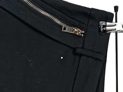 Drole de Copine Damen Shorts Gr. M Schwarz Casual Reißverschluss-Details